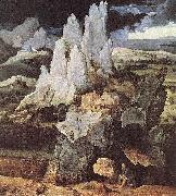 St Jerome in Rocky Landscape Joachim Patinir
